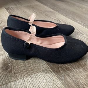 Bloch Girls Dance Character Shoes Black Size 1